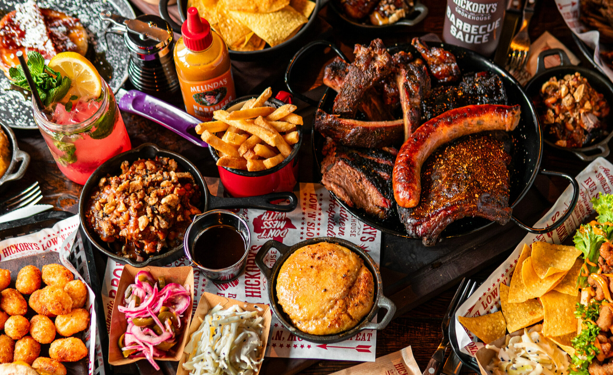 Hickory's Smokehouse Gamston Authentic BBQ Feast