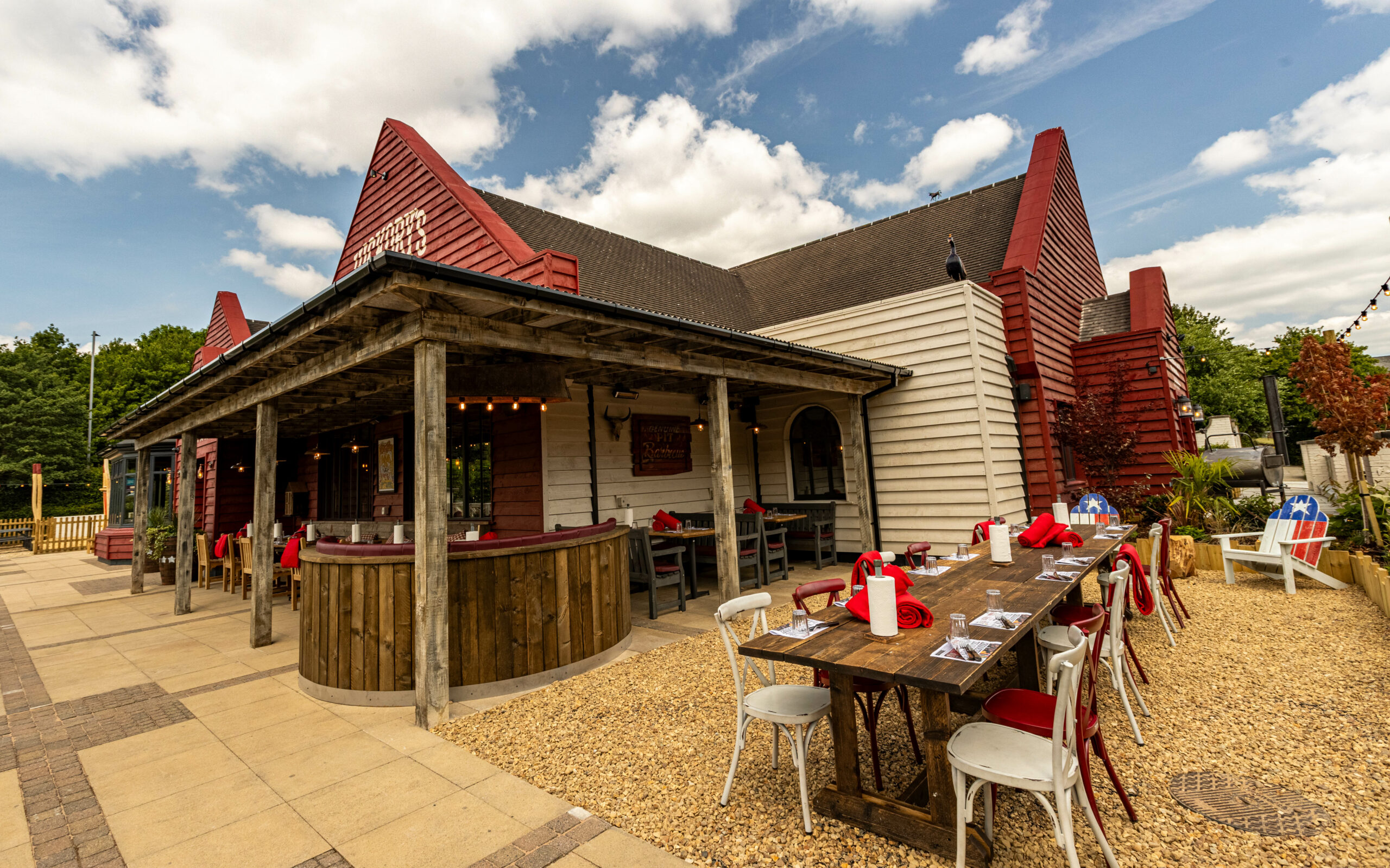 Outside Dining & Drinking at Hickory's Sheffield
