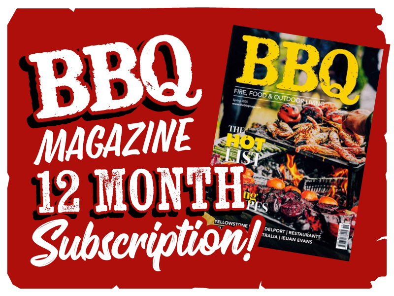 BBQ Magazine subscription for National BBQ Month