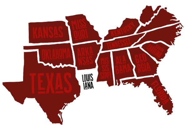 Louisiana Map
