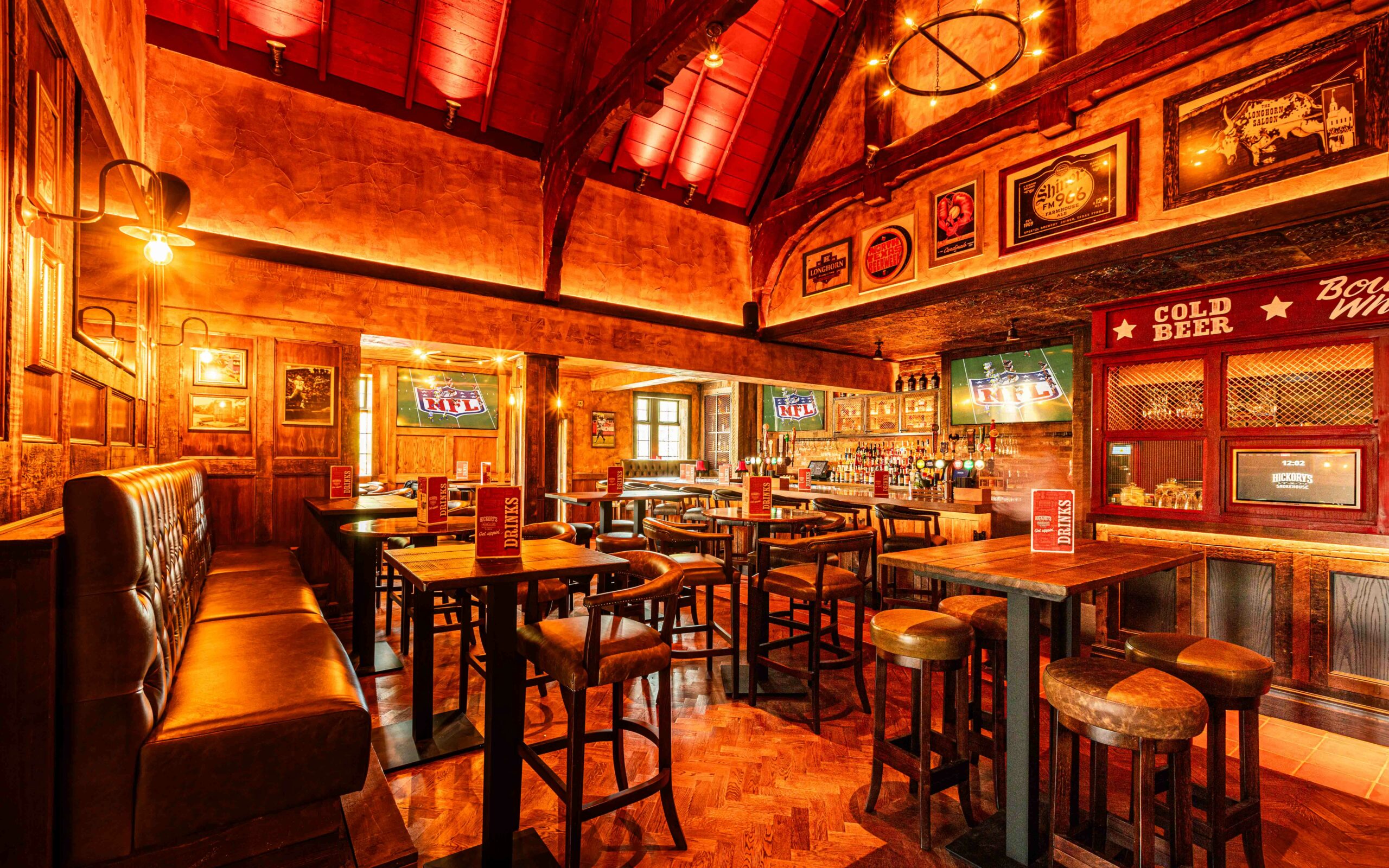 Quiz nights at Hickory's Gamston in the bar.