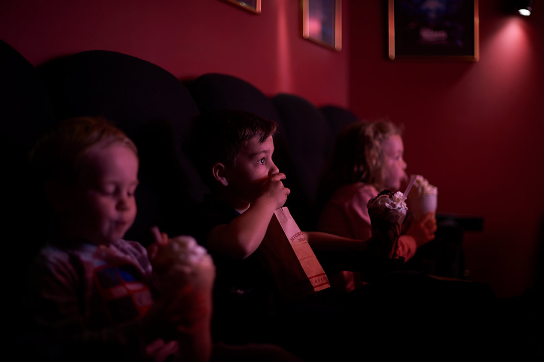 Cinema at princess brunch