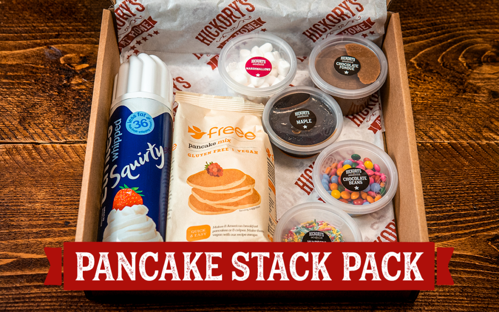 Inside the Pancake Stack Pack.