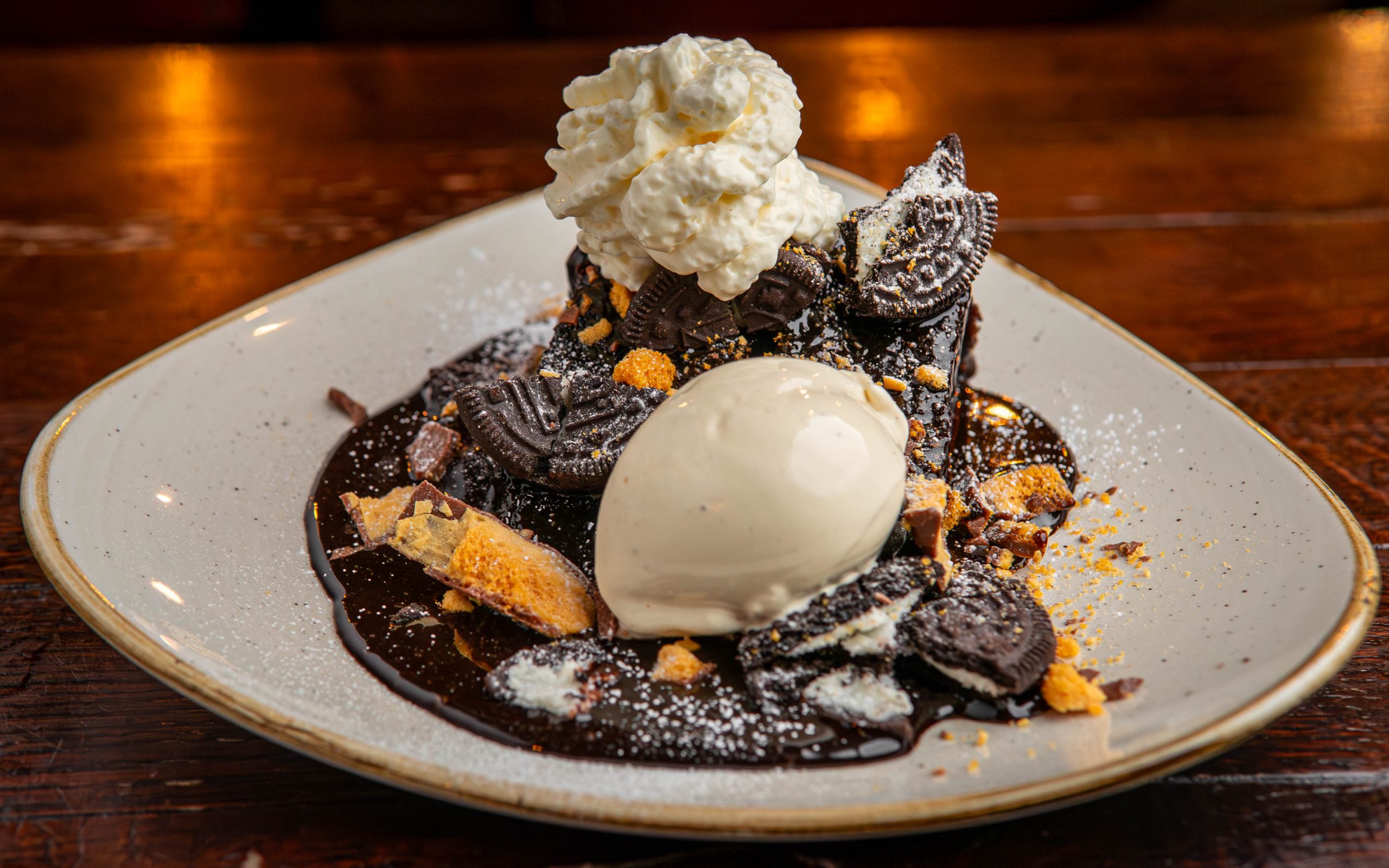 Alabama Chocolate Fudge Cake at Hickory's Smokehouse for New Menu
