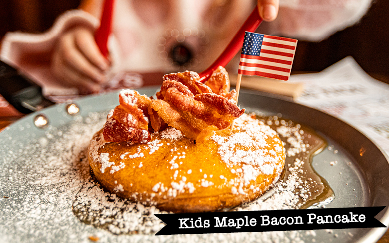 Kids Pancake at Hickory's Smokehouse